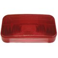 Peterson Manufacturing Replacement Lens For Peterson Trailer Light Part Number 25923 Rectangular Red V25923-25